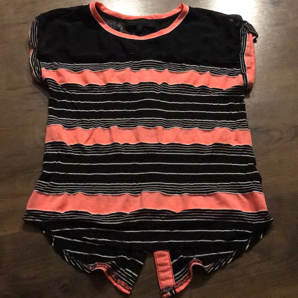Meshed top t shirt